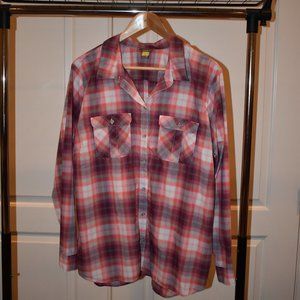 Eddie Bauer Long Sleeve Fishing Shirt